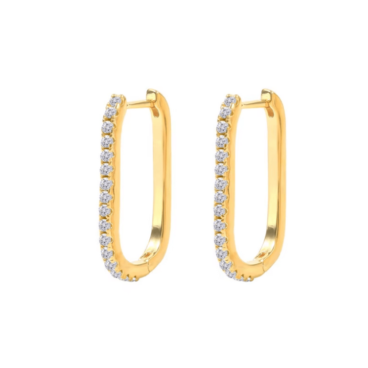 Diamante Hoops