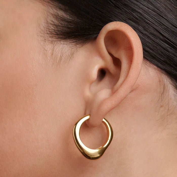 Zen Hoop Earrings