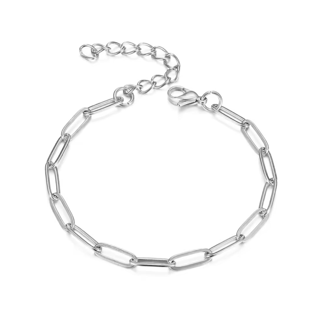 Collier et bracelet en forme de trombone - LUCID