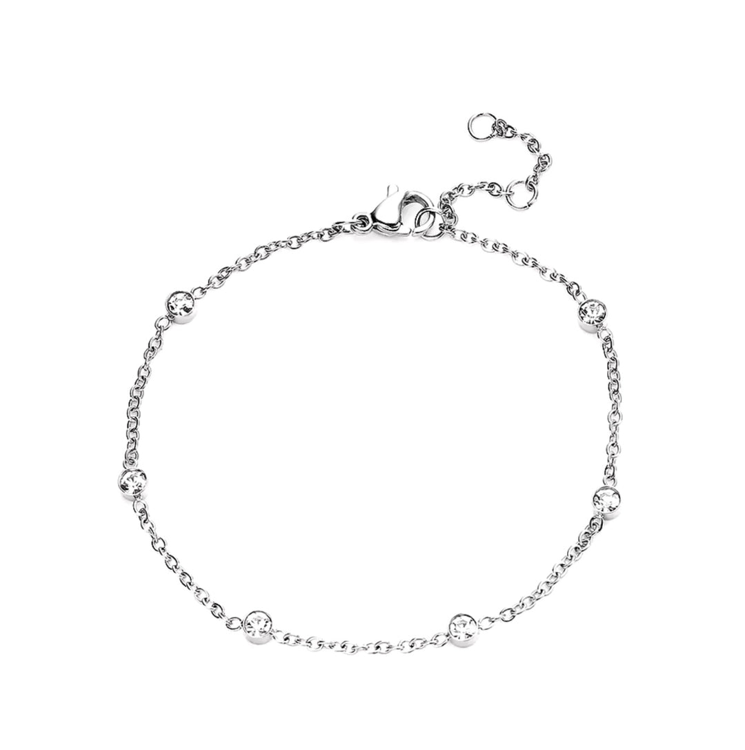 Dainty Necklace and Bracelet Set