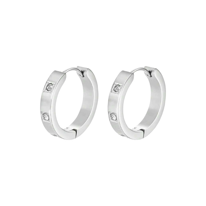 Sustainable gold and silver hoop earrings with sparkle. 



Créoles durables avec éclat en argent ou en or.