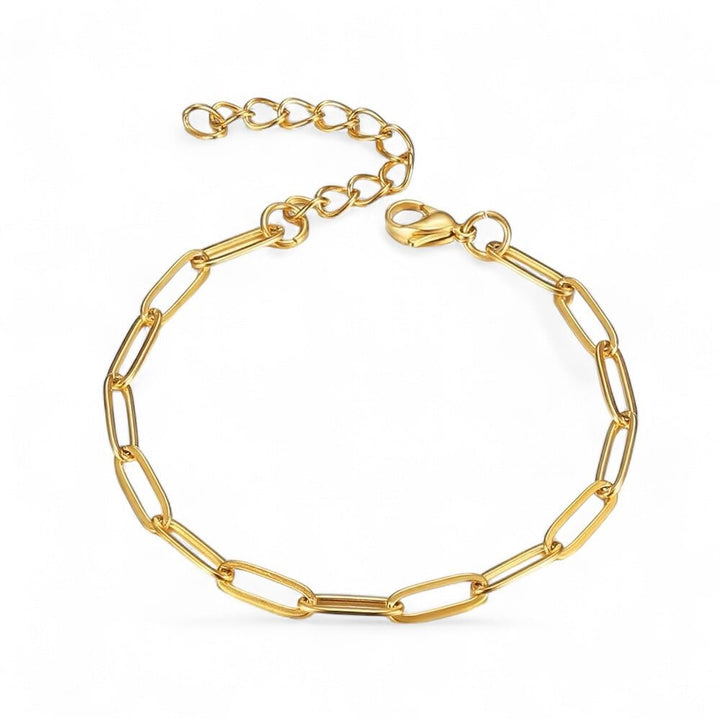 Collier et bracelet en forme de trombone - LUCID